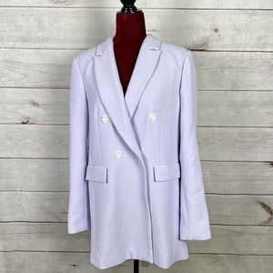Halogen X Atlantic Pacific Button Long Blazer Jacket